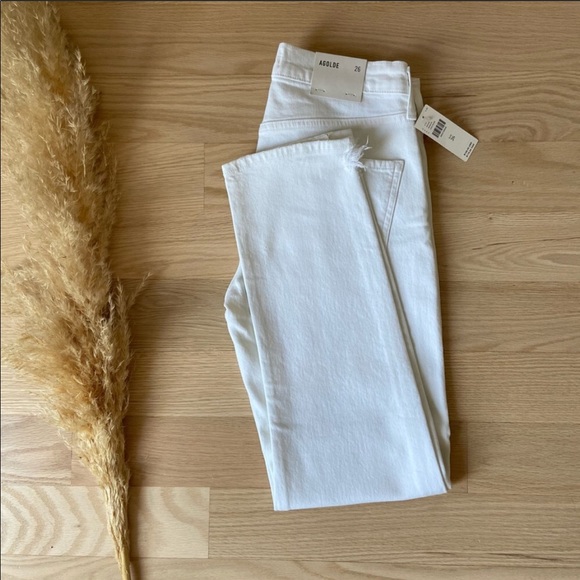 Agolde Toni Mid Rise Straight Jeans - Picture 2 of 12